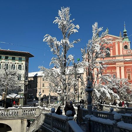 Triple Bridge Ljubljana Apartman Kültér fotó