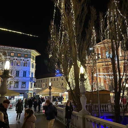 Triple Bridge Ljubljana Apartman Kültér fotó
