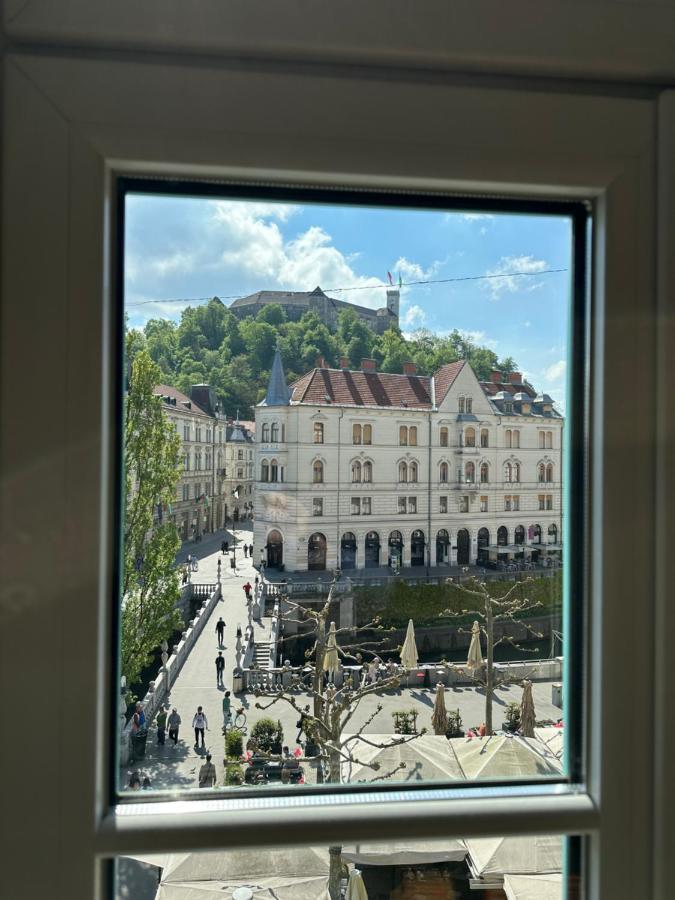 Triple Bridge Ljubljana Apartman Kültér fotó