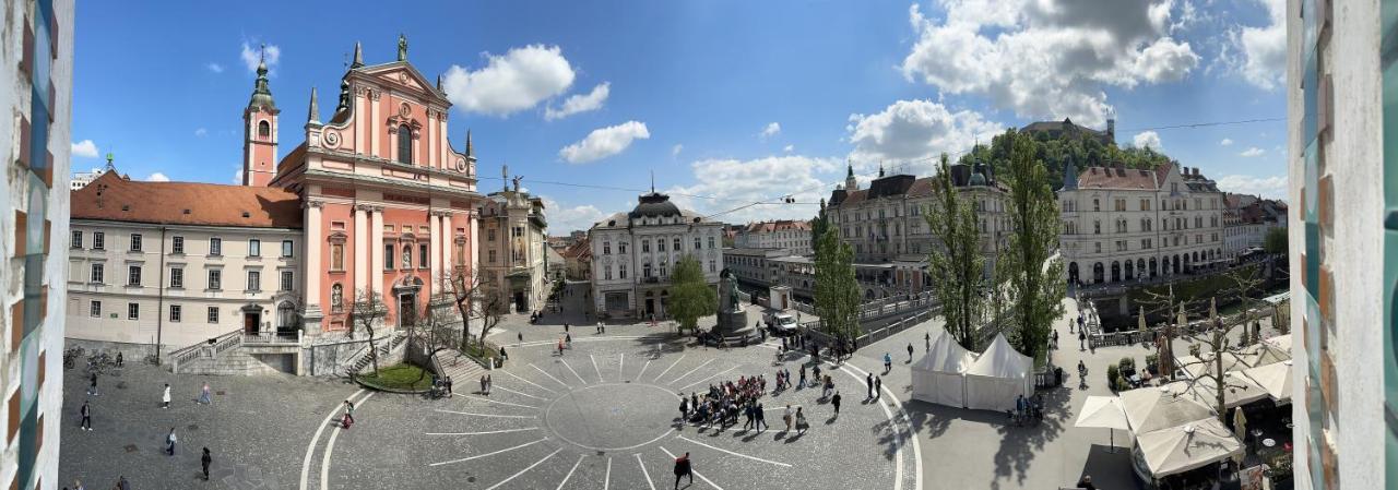 Triple Bridge Ljubljana Apartman Kültér fotó