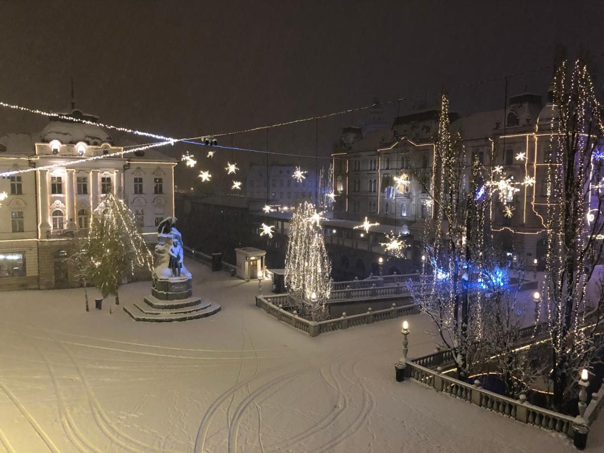Triple Bridge Ljubljana Apartman Kültér fotó