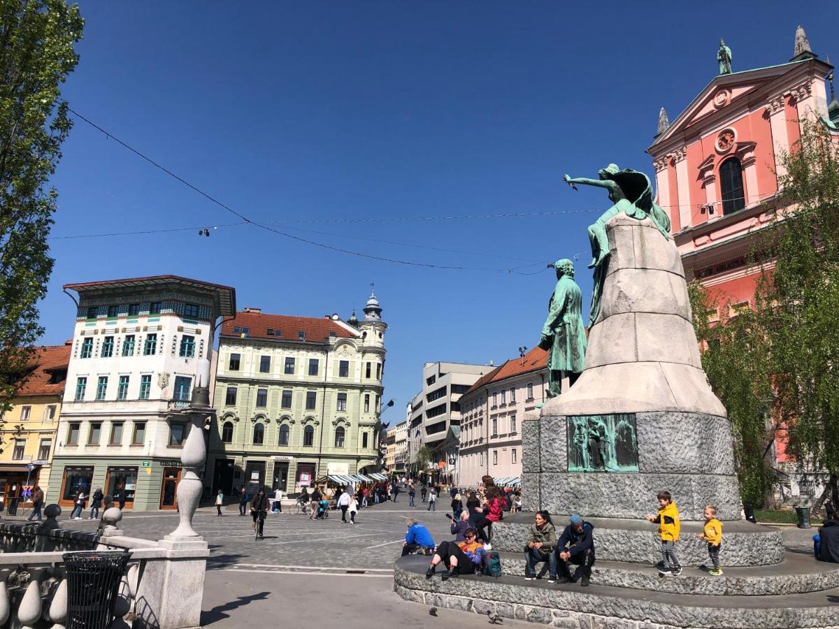 Triple Bridge Ljubljana Apartman Kültér fotó