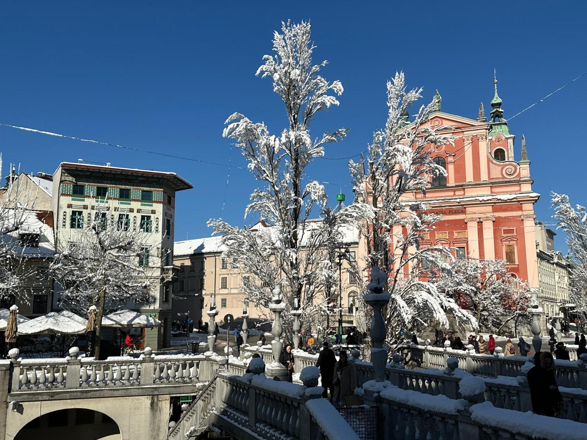 Triple Bridge Ljubljana Apartman Kültér fotó